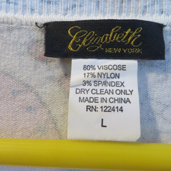 Elizabeth New York multi-colored Top - Picture 2 of 3